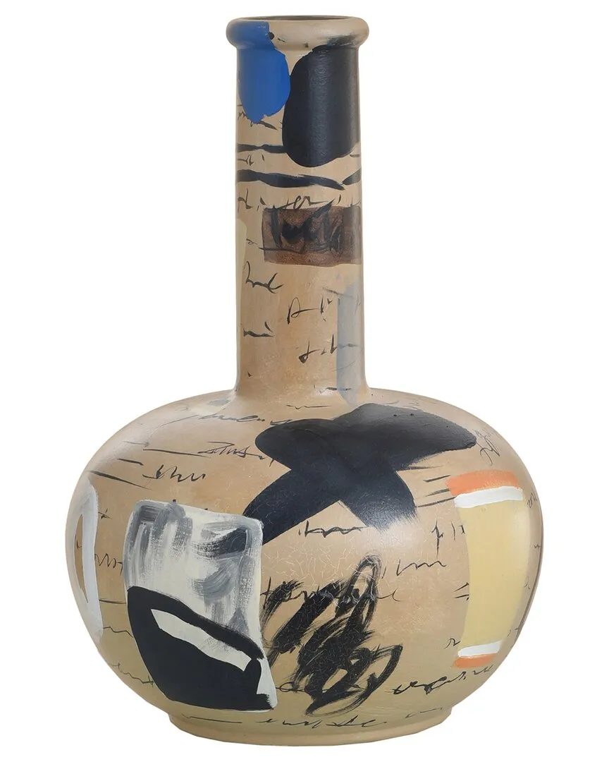 Cary Vase - Beige Blue image