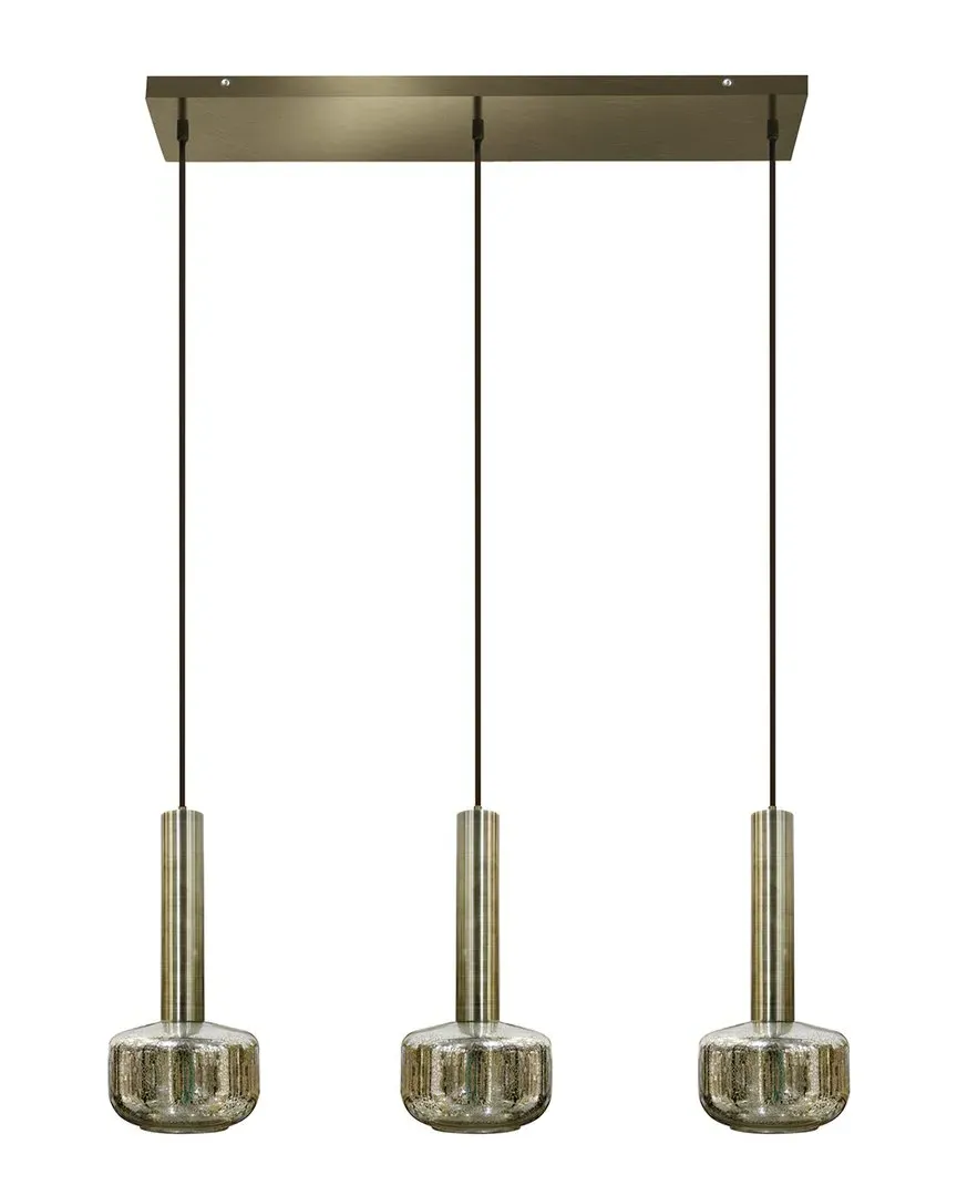 Channing Linear Chandelier - Brass, Steel image