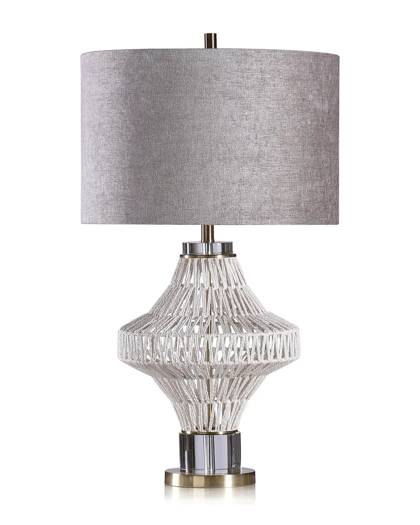 Charlotte Table Lamp - Gold, Rope