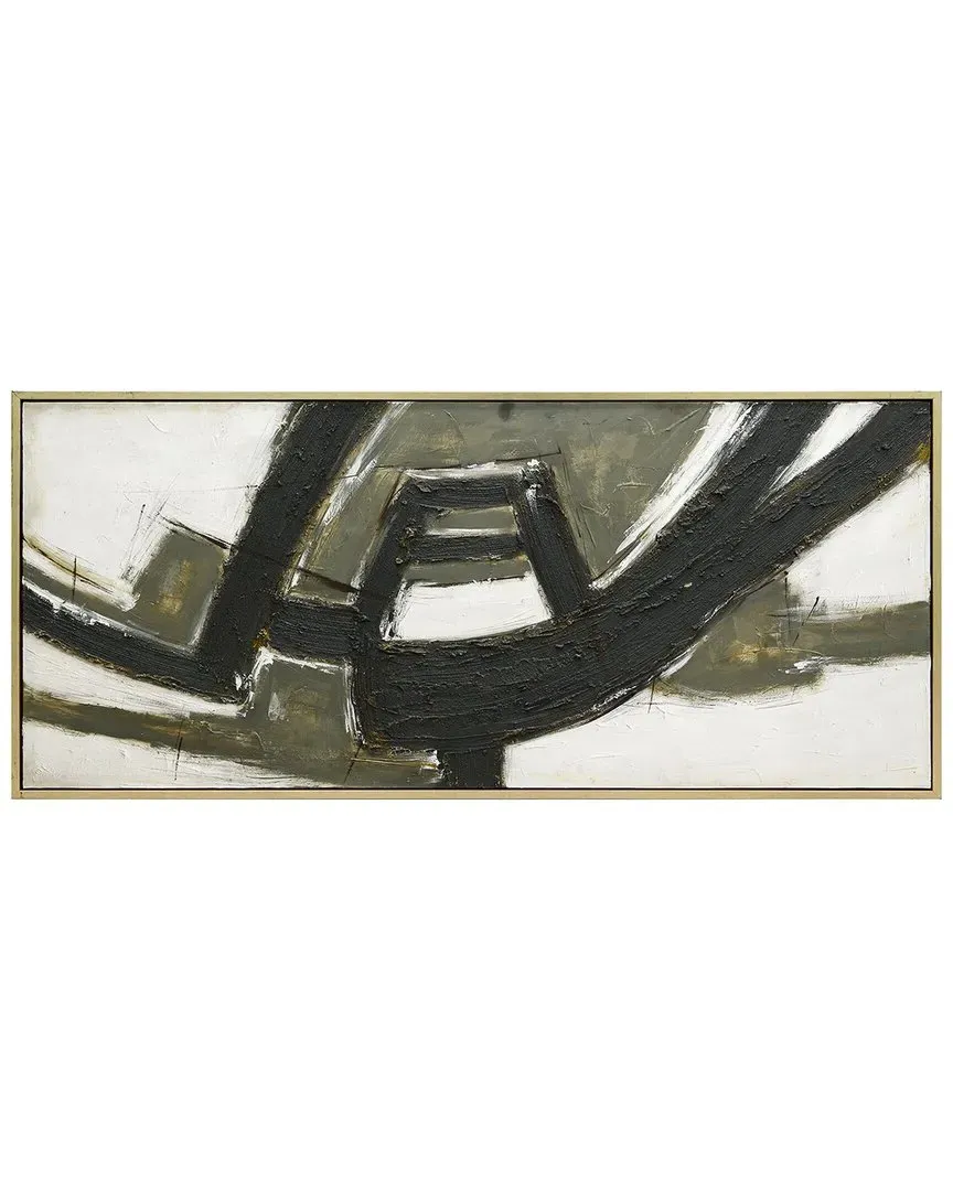 Connection II Framed Canvas Art with 1.5in Frame - Multicolor