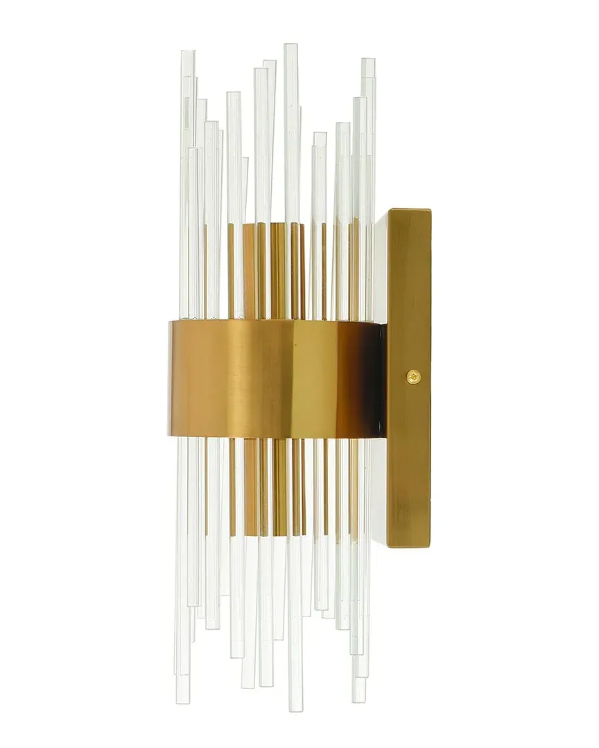 Corwin Starburst Wall Sconce - Brass, Steel image