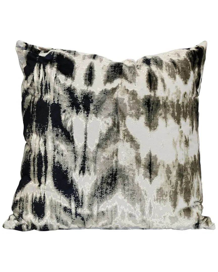 Kanoko Shadow Pillow with Down Insert - Grey