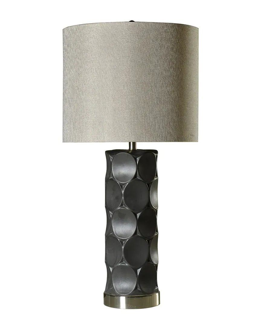 Rutherford Table Lamp - Charcoal, Ceramic image