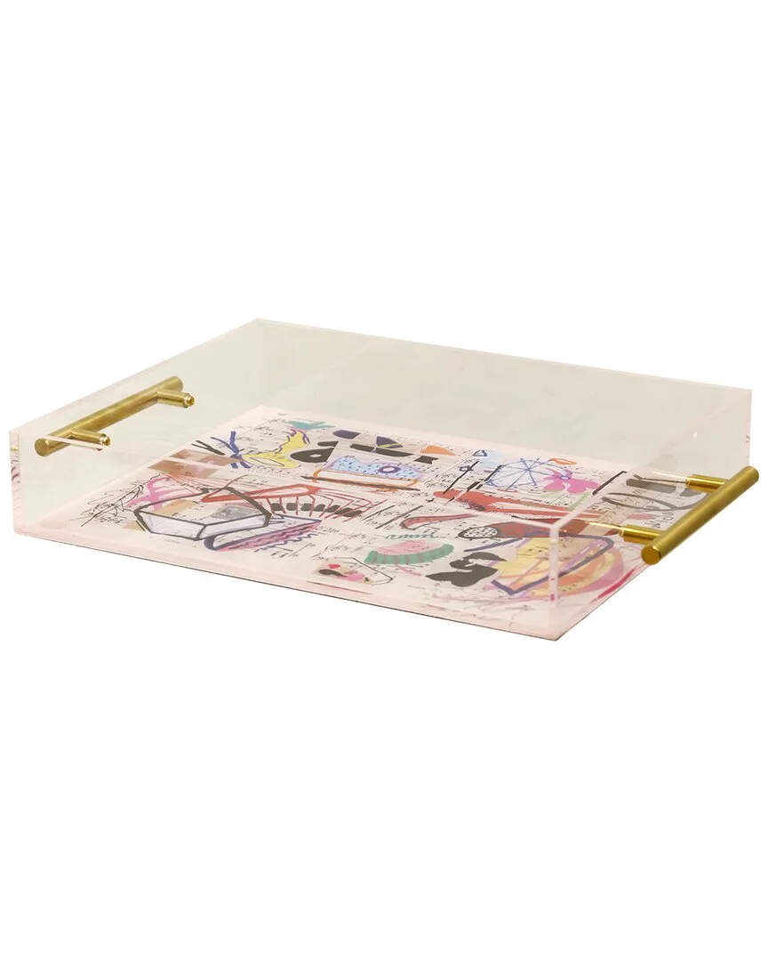 Songbook I Large Acrylic Tray - Gold image