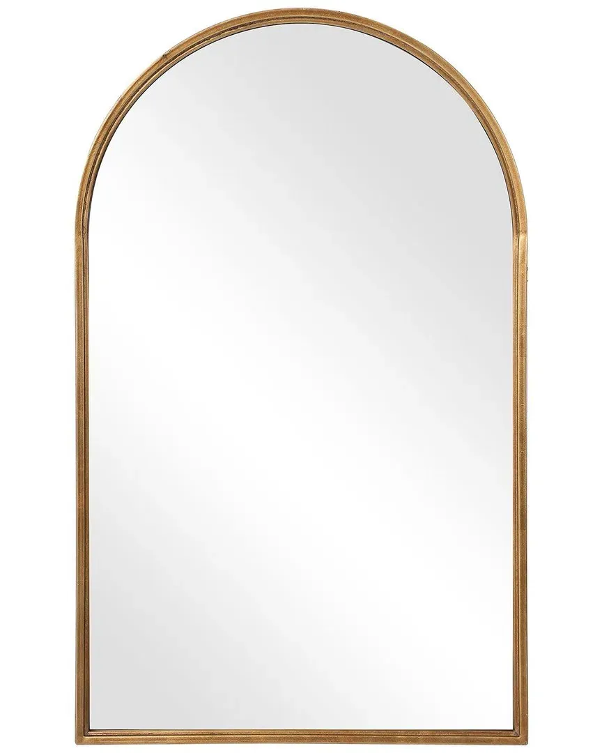 Arch Top Wall Mirror - Gold, Metal