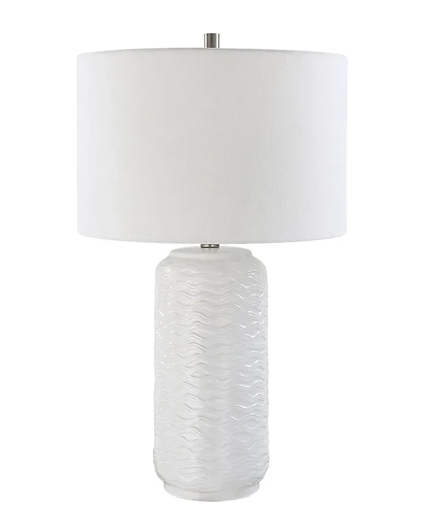 Elena Table Lamp - White, Ceramic image
