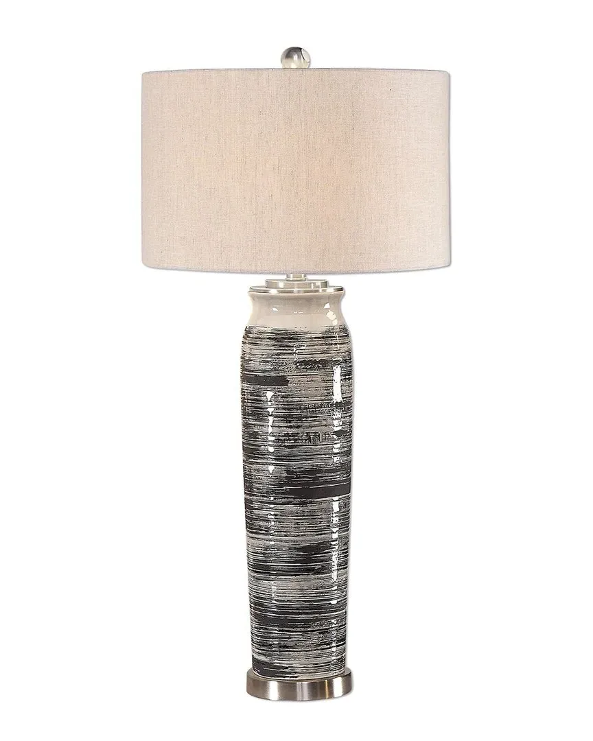 Evelyn Table Lamp - Brown, Ceramic image