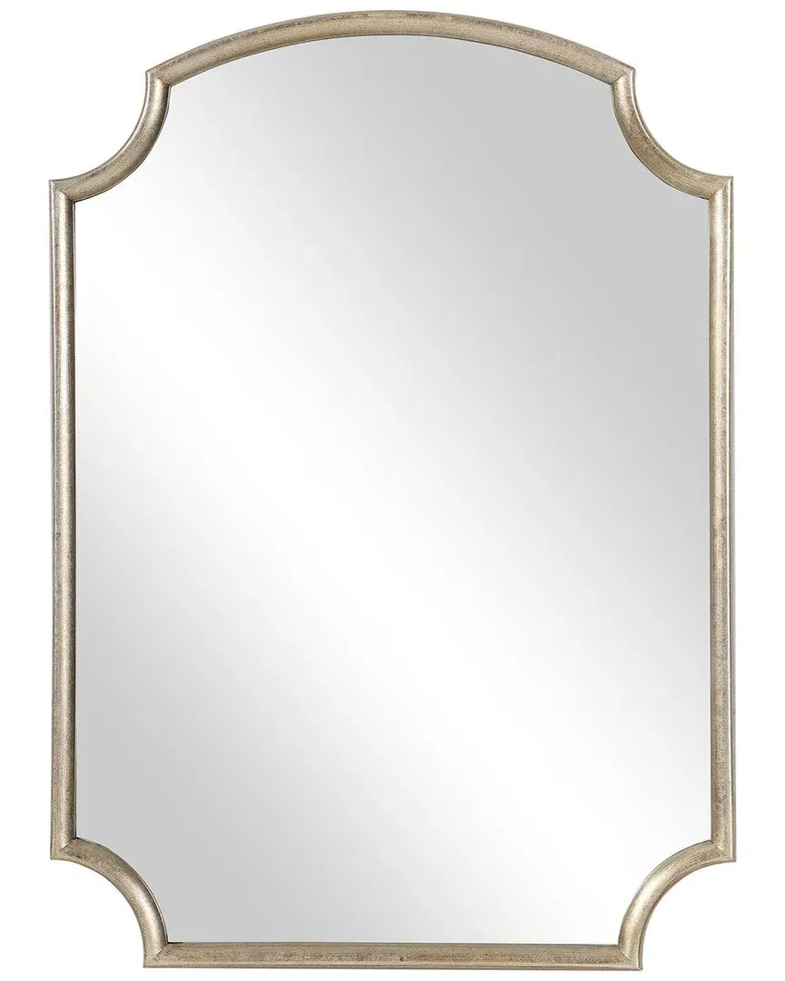Heavily Antiqued Golden Champagne Mirror - Silver image