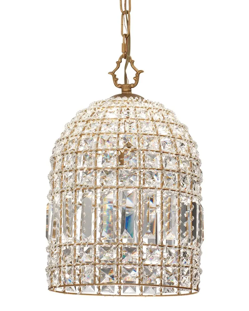 Jamie Young Crystal Chandelier - Antique Gold, Iron