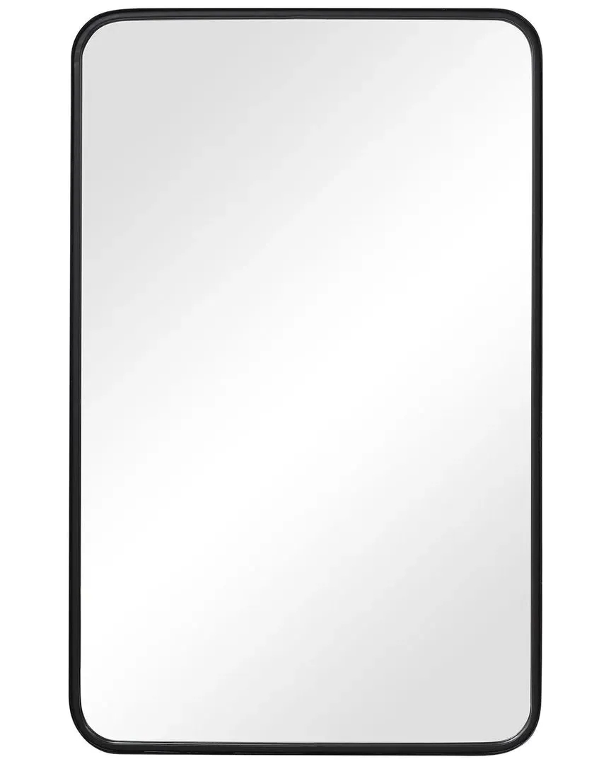 Rectangular Mirror - Black, Metal