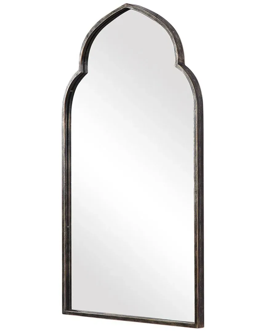 Rich Dark Bronze Mirror with Golden Highlights - Bronze