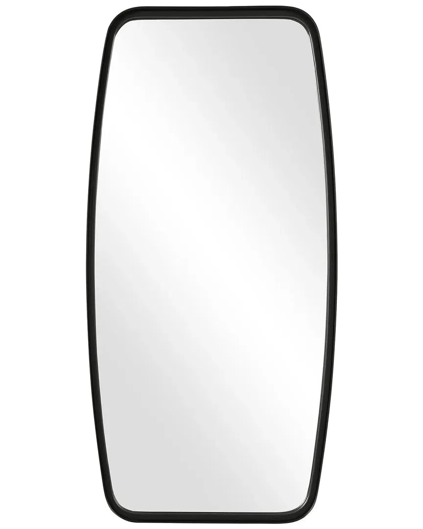 Rounded Corner Mirror - Black image