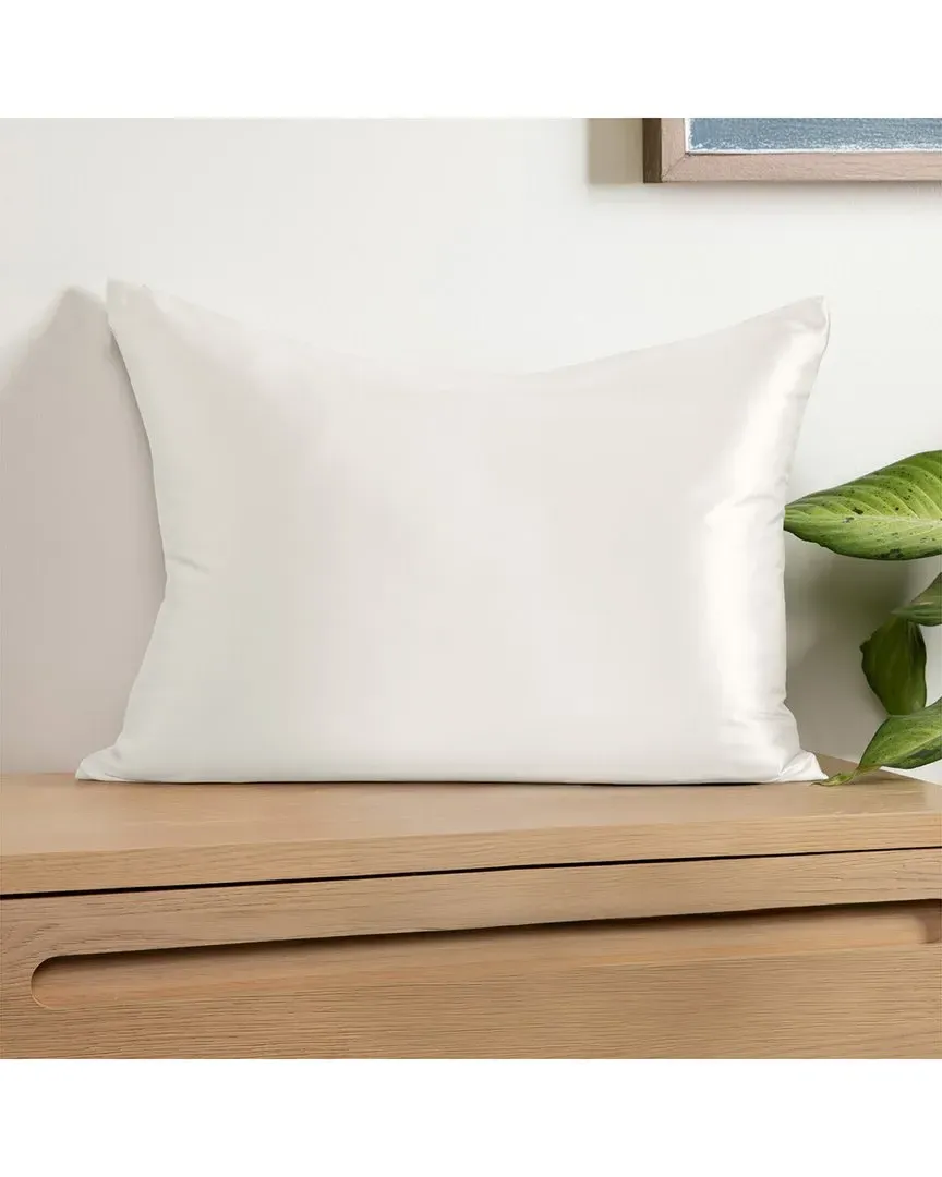 100% Mulberry Silk Pillowcase - Antique White image