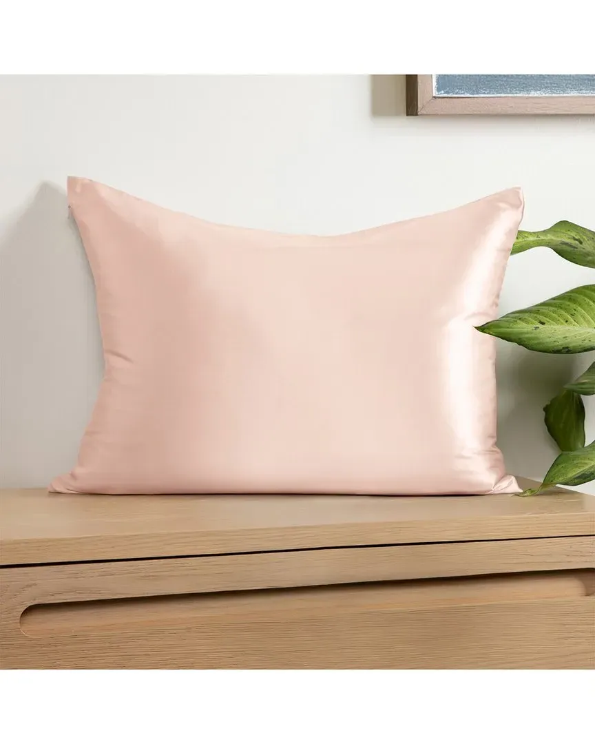 100% Mulberry Silk Pillowcase - Blush