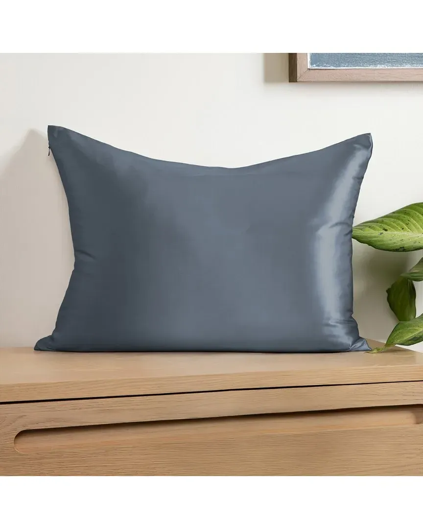 100% Mulberry Silk Pillowcase - Stone Blue