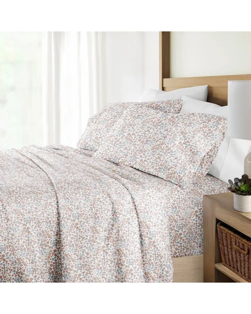 300 Thread Count 4pc Cotton Sheet Set - Beige