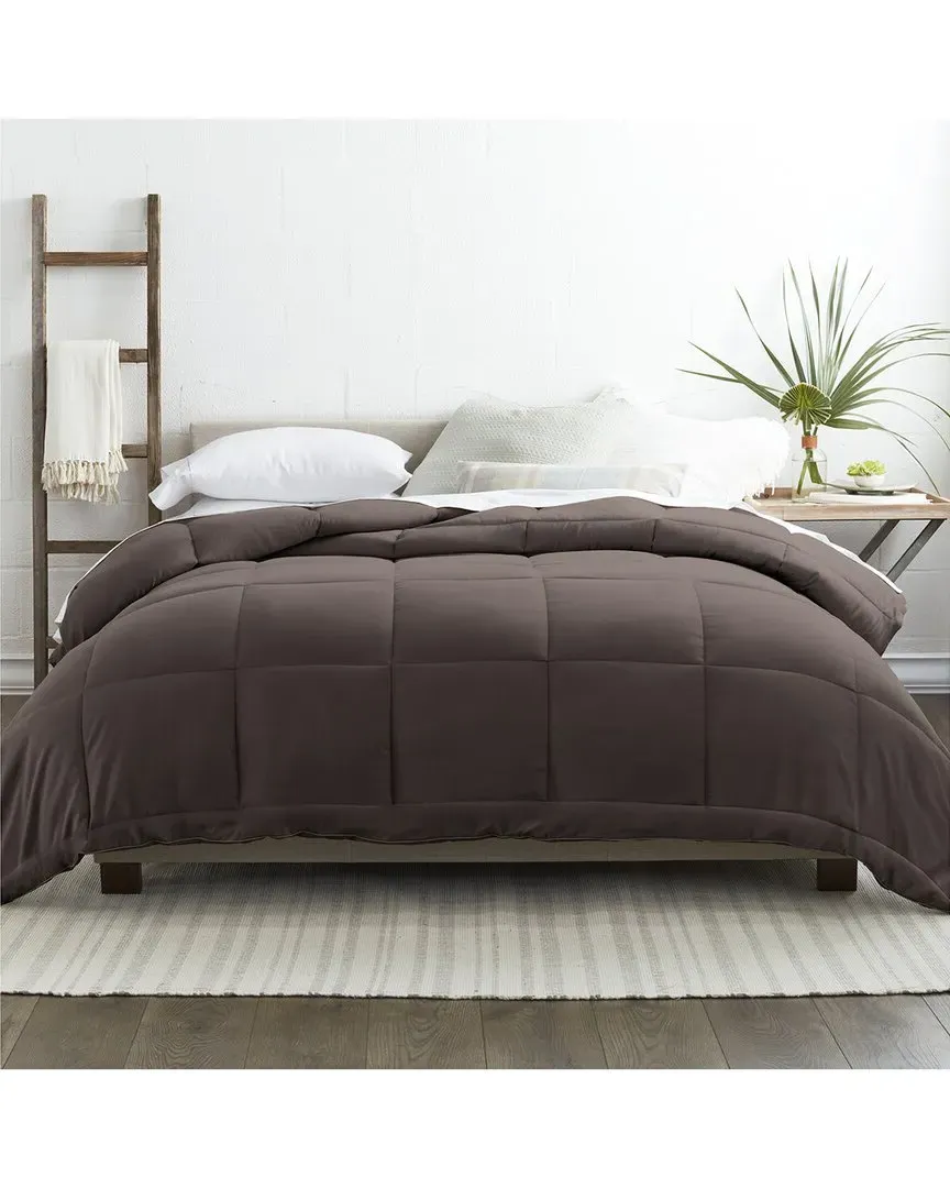 All Season Down Alternative Comforter - Chocolate, Microfiber