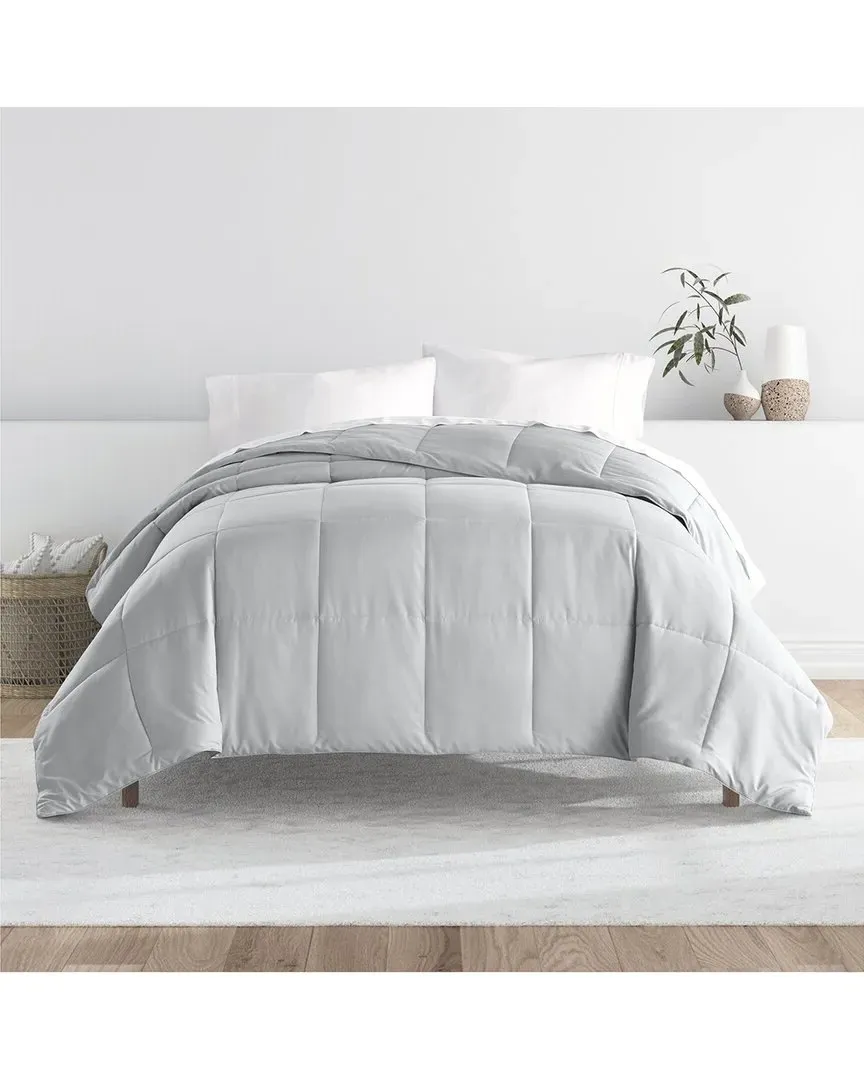 All Season Down Alternative Comforter - Light Gray, Microfiber