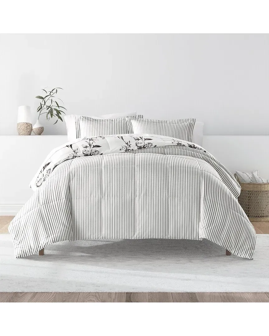 All Season Down-Alternative Comforter Set - Grey, Microfiber