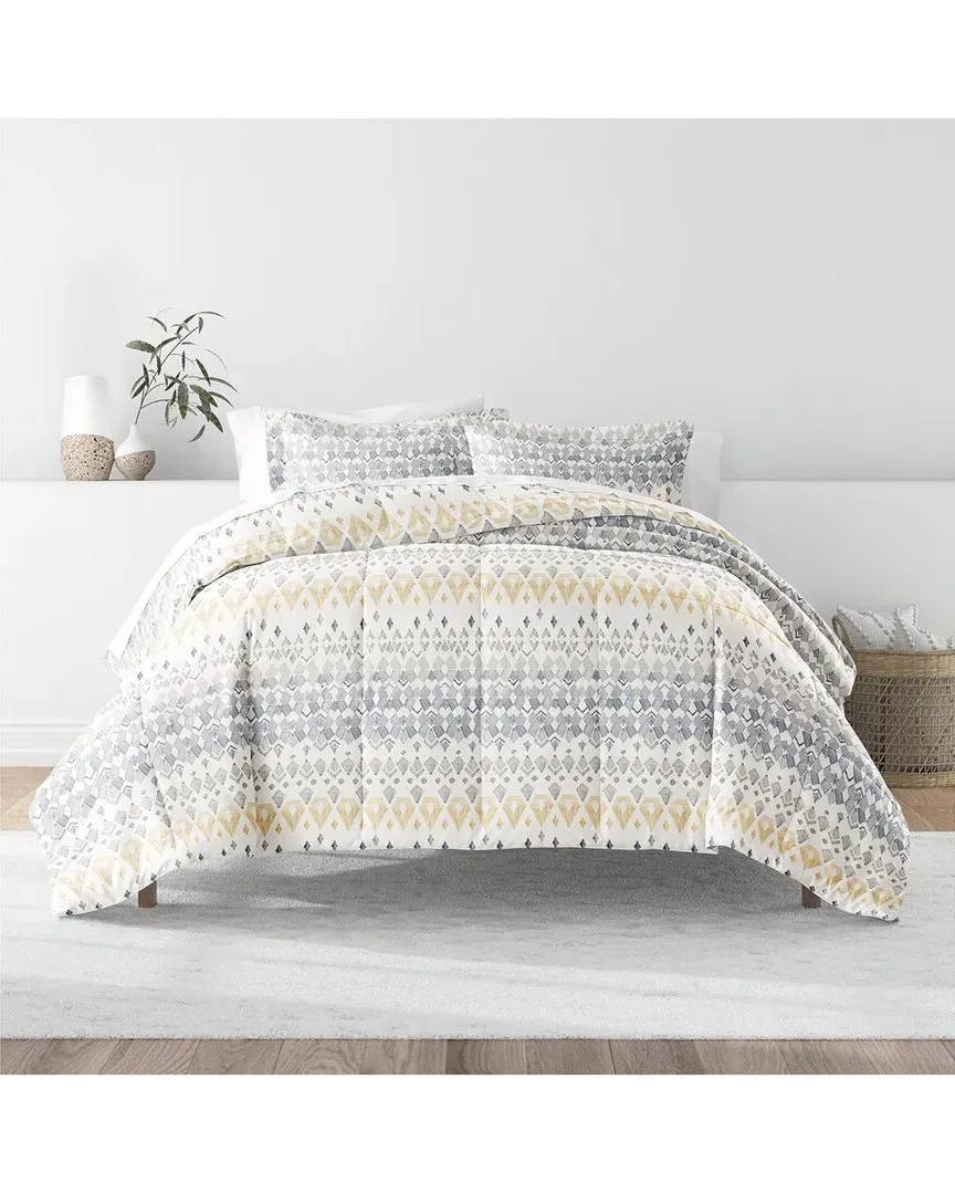 All Season Down-Alternative Comforter Set - Grey, Microfiber