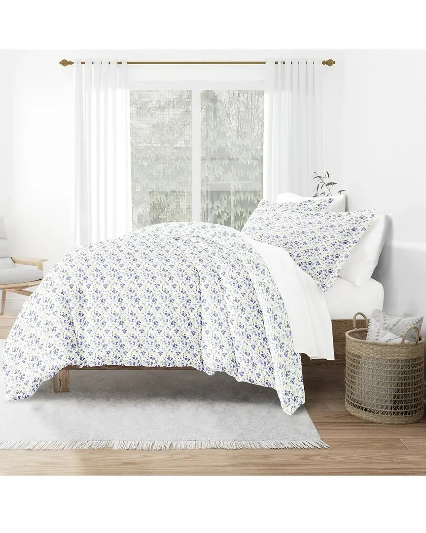 Bedding Bundle Duvet Cover, Comforter & Sheet Set - Blue