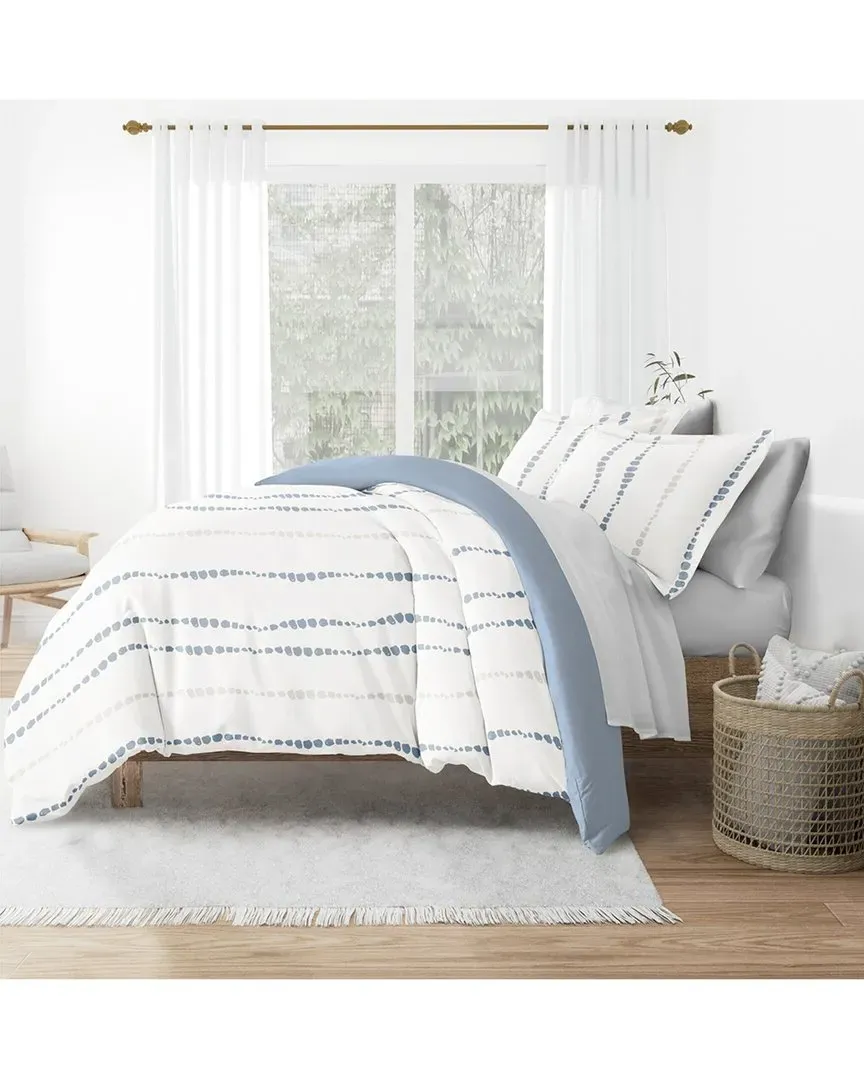 Bedding Bundle Duvet Cover, Comforter & Sheet Set - Navy