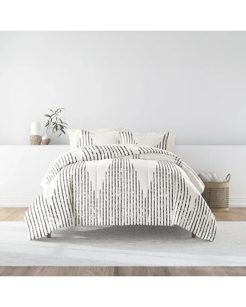 Comforter & Sheet Set - Gray, Microfiber