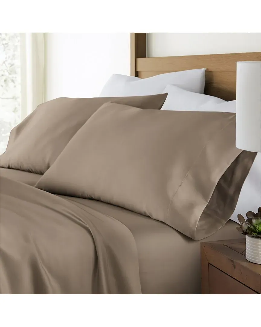 Set of 2 Bamboo Pillowcases - Taupe