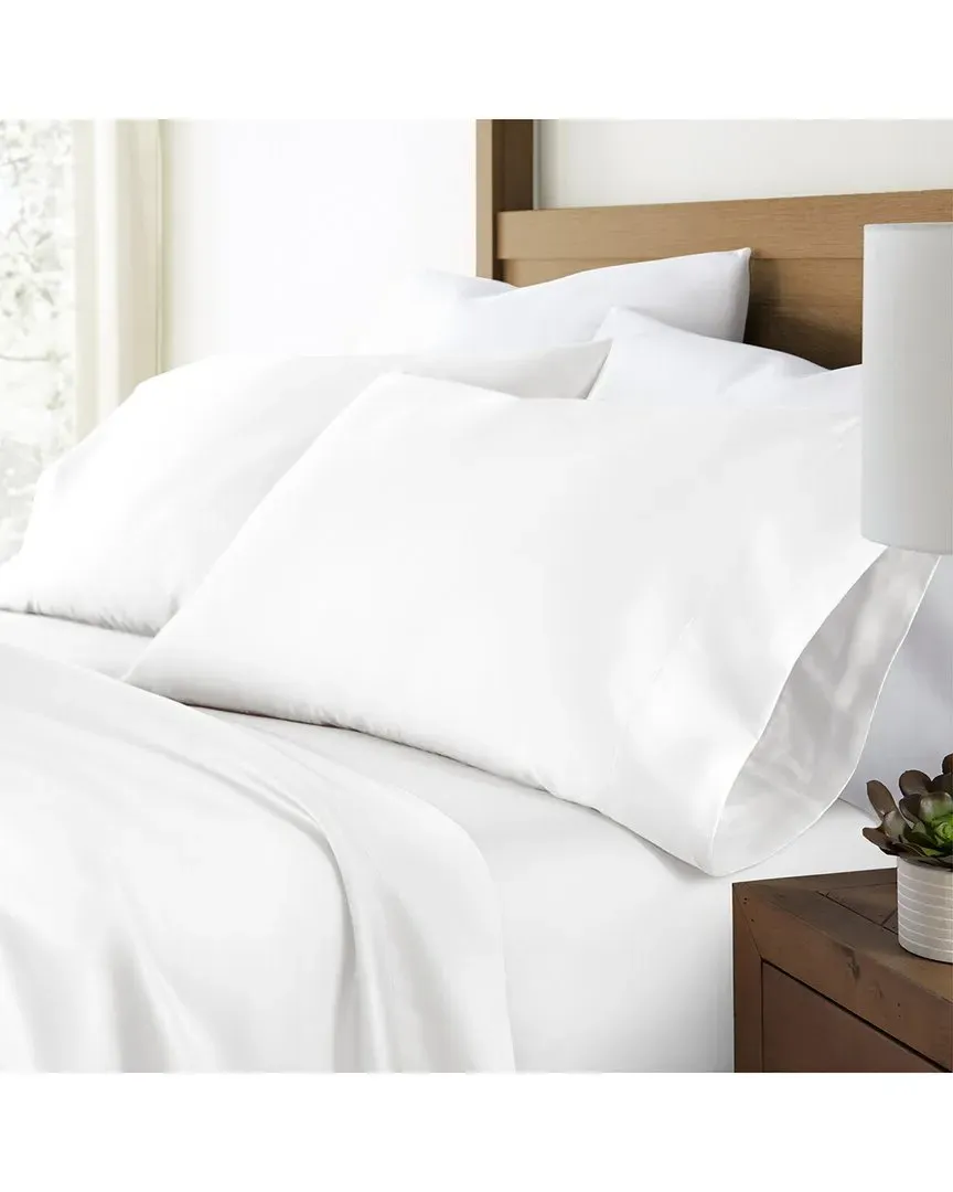 Set of 2 Bamboo Pillowcases - White