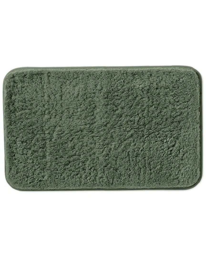 Shaggy Bath Mat with Anti-Skid Backing - Sage, Microfiber
