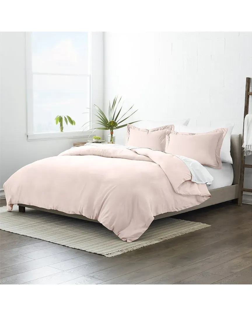 Ultra Soft 3-Piece Duvet Set - Blush, Microfiber