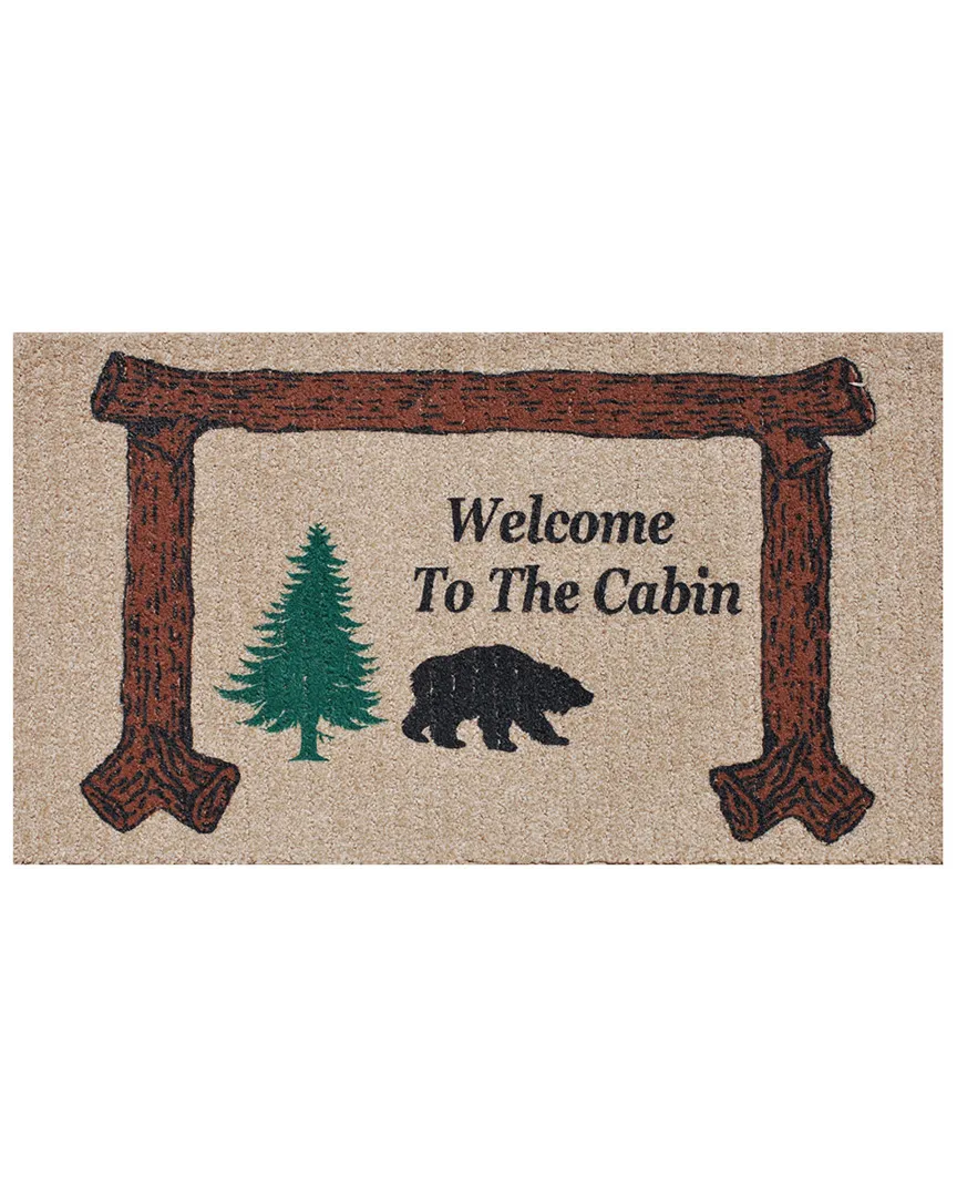 Welcome to the Cabin Doormat - Multi, Nylon image