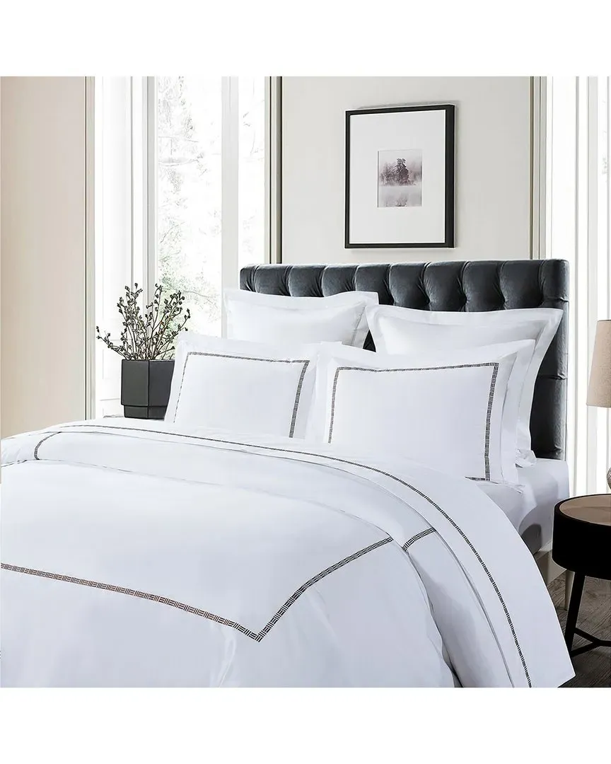 Tencel Lyocell Cotton Blend Duvet Cover Set - White