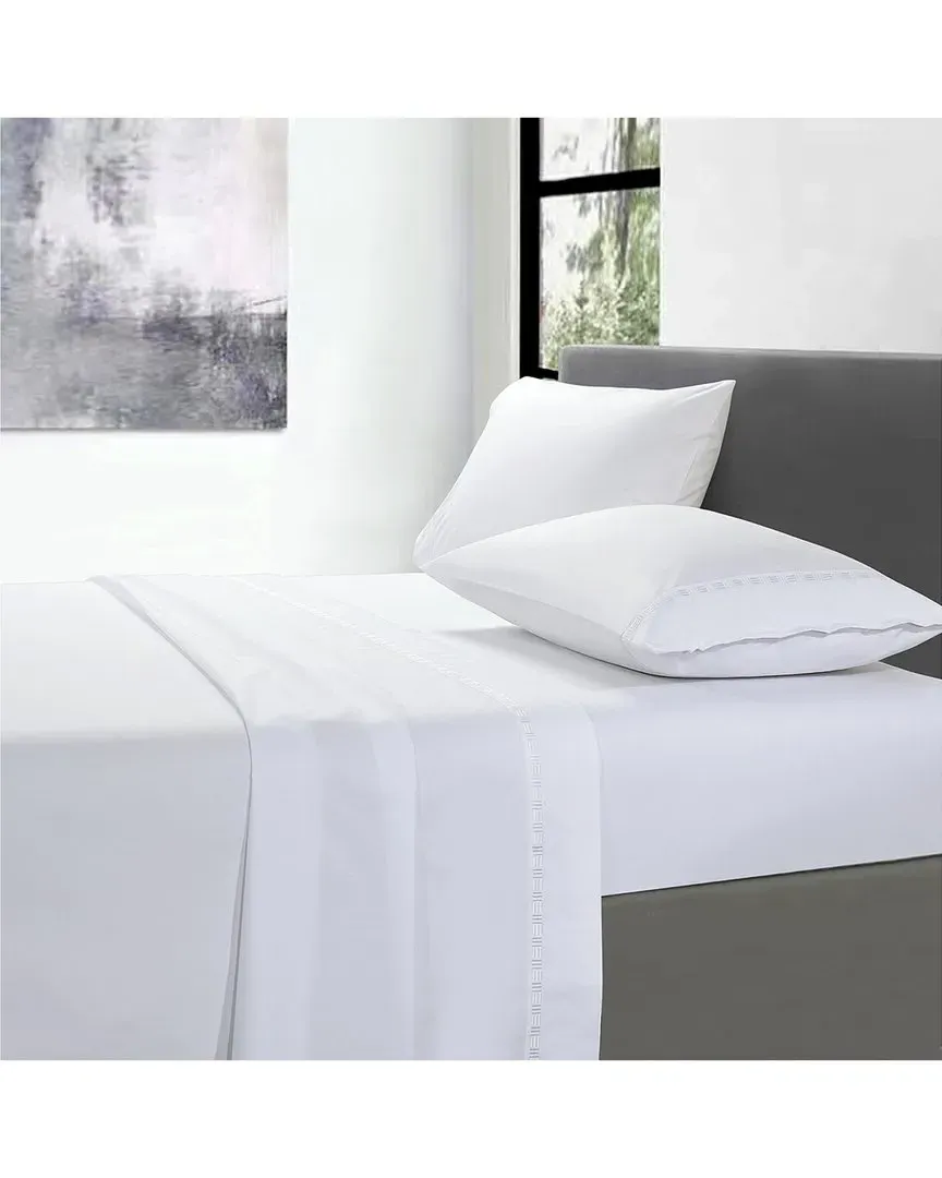 Tencel Lyocell Cotton Blend Sheet Set - White image