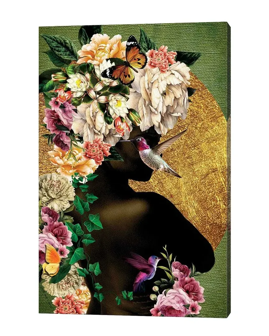 Women In Bloom - Destiny Blooming Wall Art by Yvonne Coleman Burney image