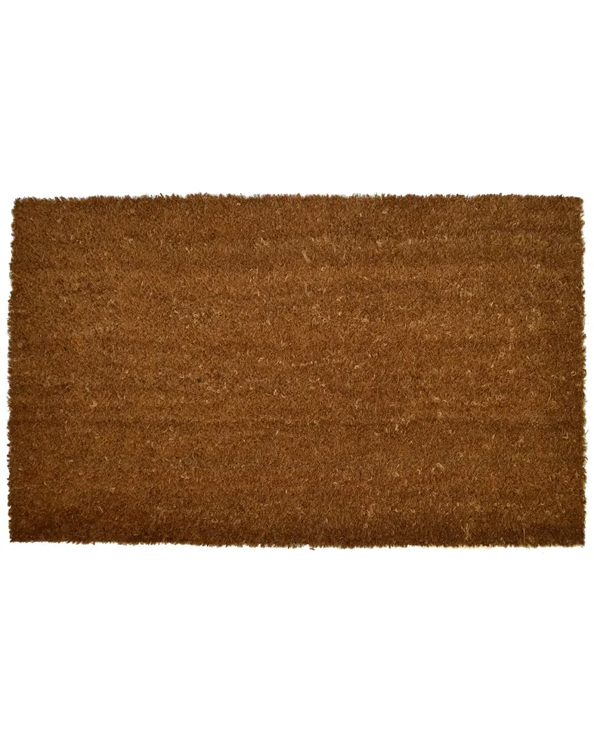 17MM Plain Doormat - Brown, Coir