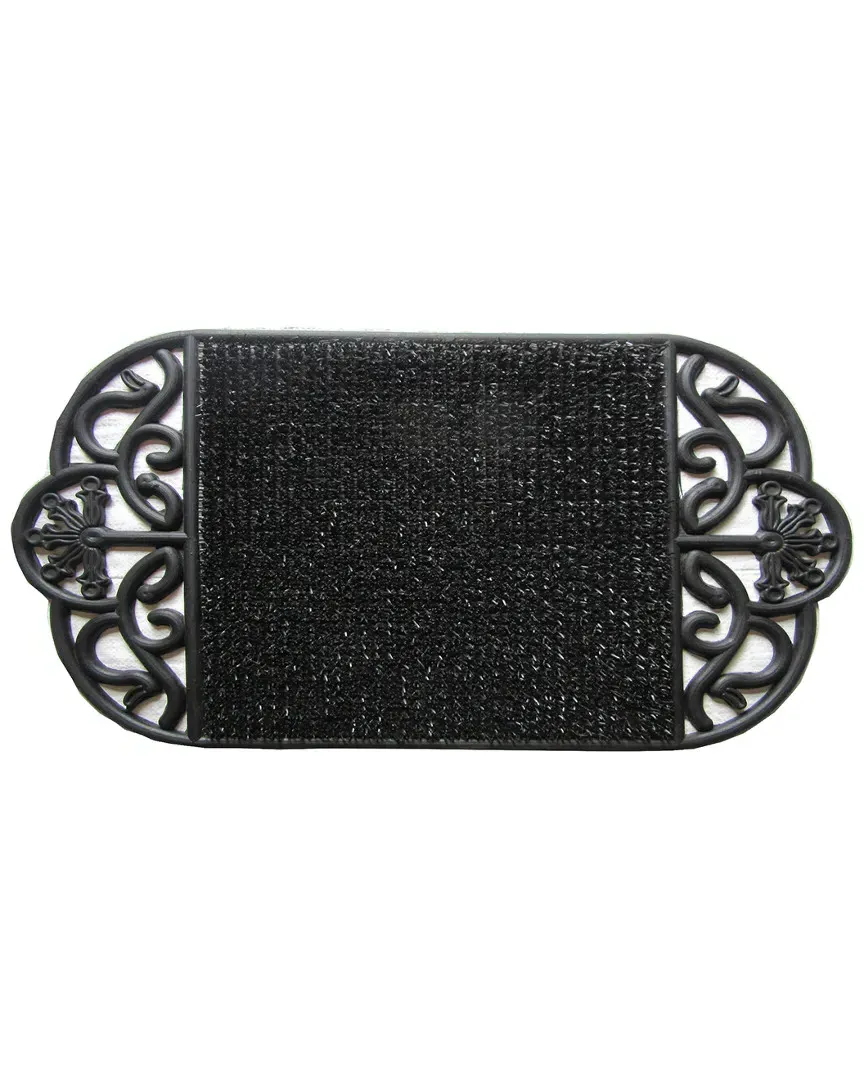 Oval Turf Doormat - Black image