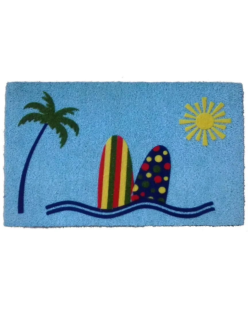Sunny Beach Doormat - Multicolor, Coir
