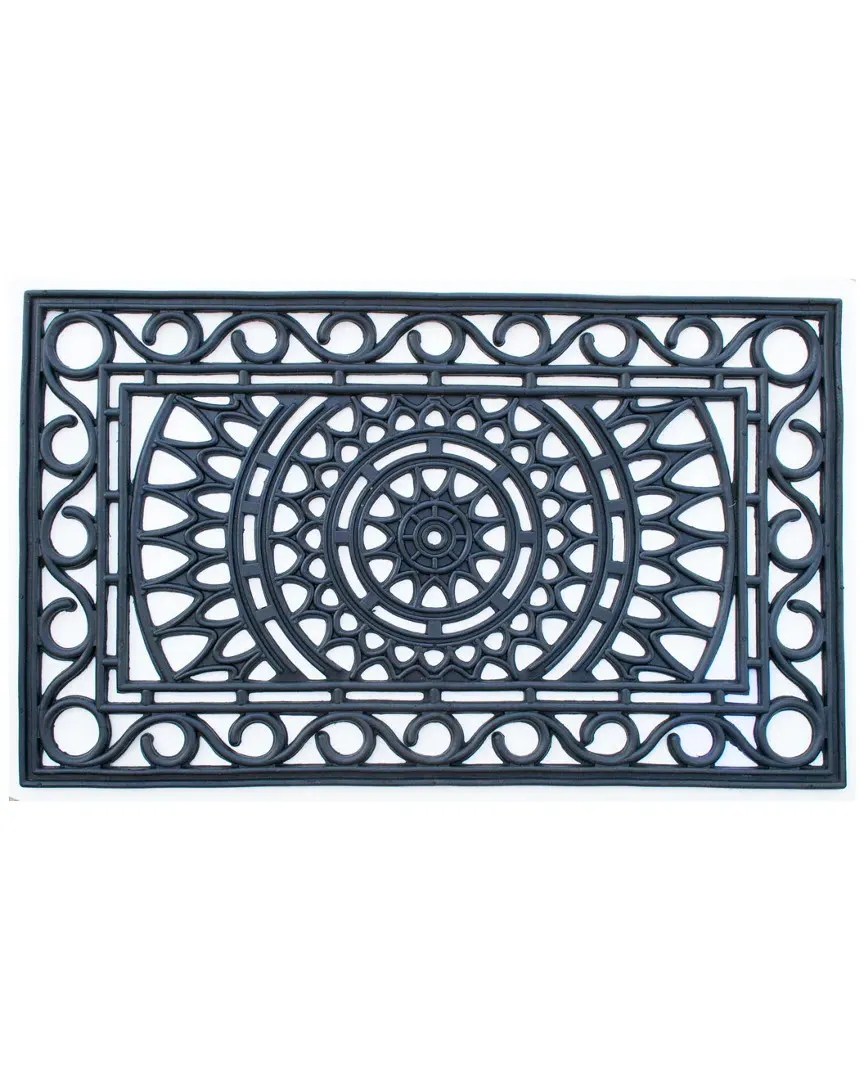 Sunrise Doormat - Black, Rubber image