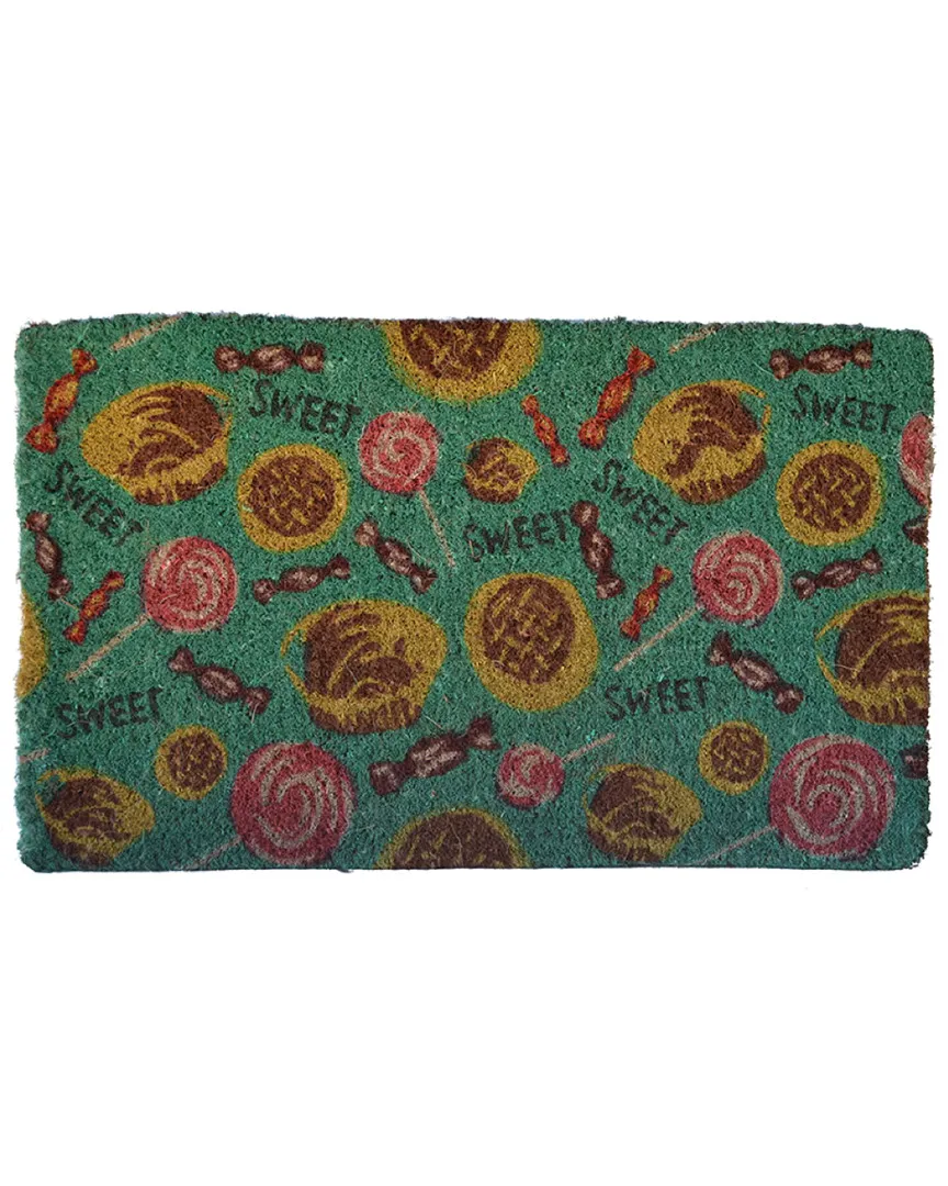 Sweet Tooth Doormat - Brown, Coir image