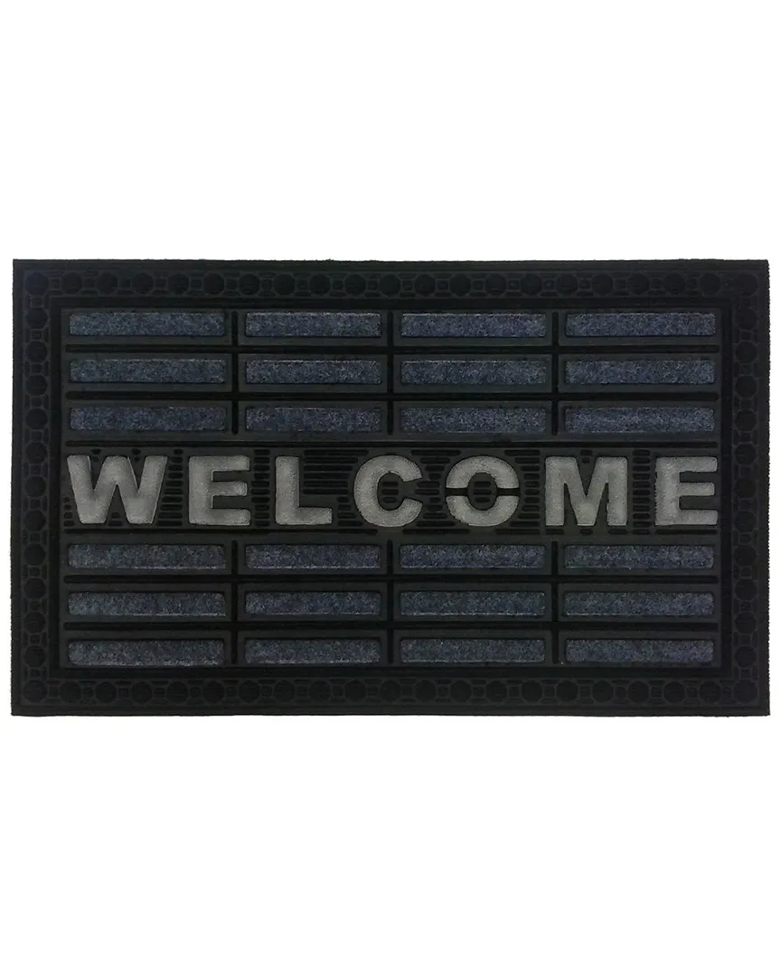 Welcome Doormat - Gray, Polypropylene image