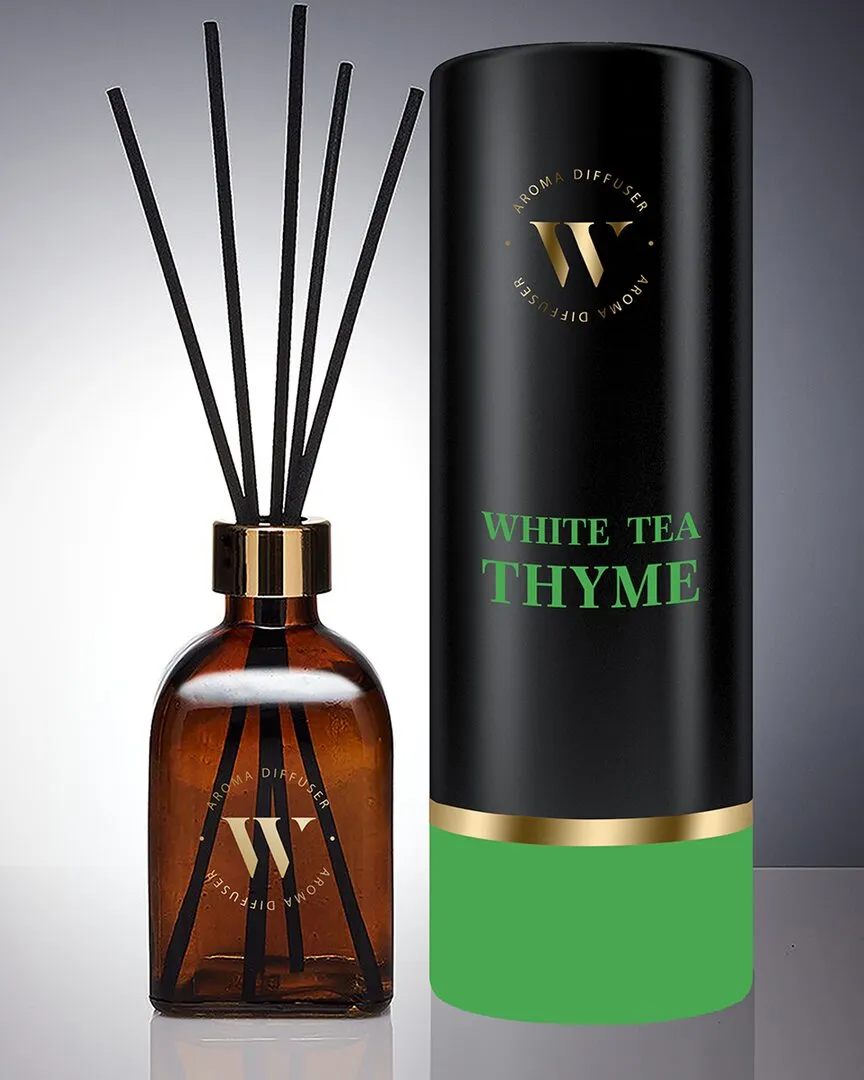 100ml Reed Diffuser in Tube - White Tea & Thyme