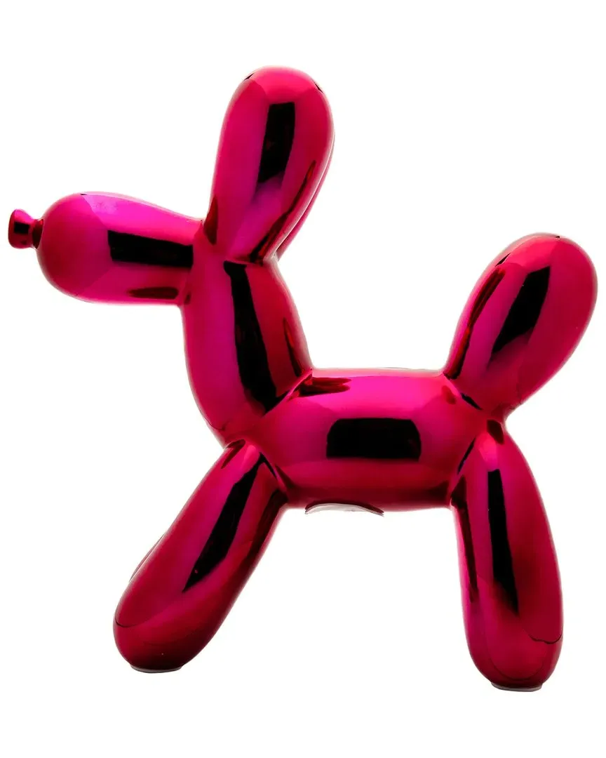 Plus Plum Balloon Dog Bank - Plum, Ceramic image