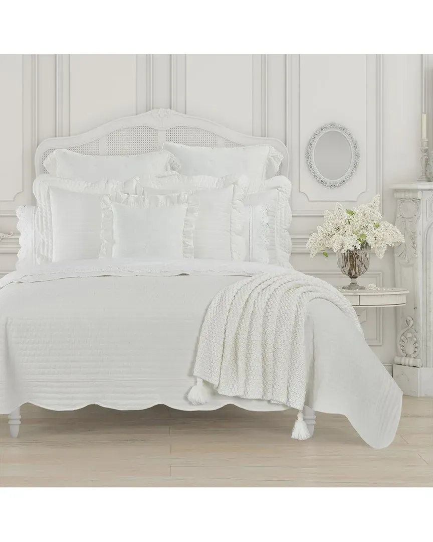 Amherst Quilt - White, Cotton image