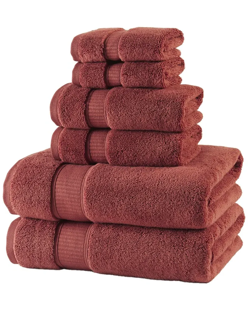 Belmore 6-Piece Towel Set - Adobe, Cotton image
