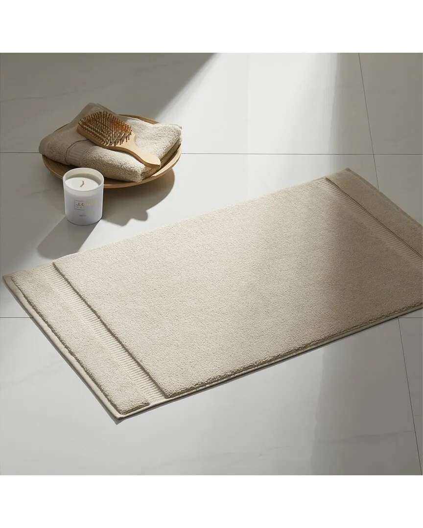 Belmore Bath Mat - Beige, Cotton image
