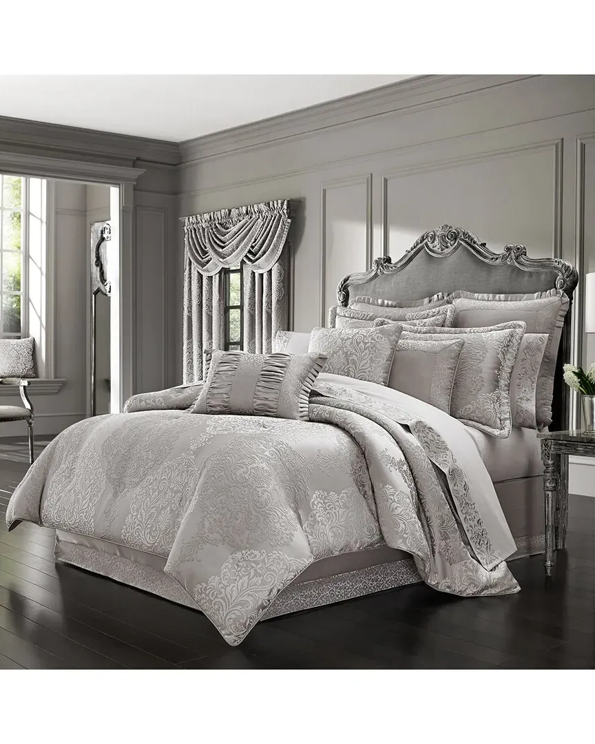 La Scala Comforter Set - Silver, Polyester image