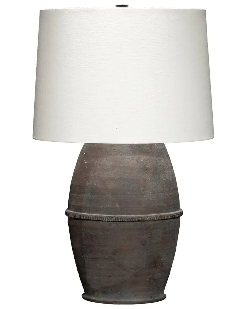 Antiquity Table Lamp - Dark Grey, Ceramic image