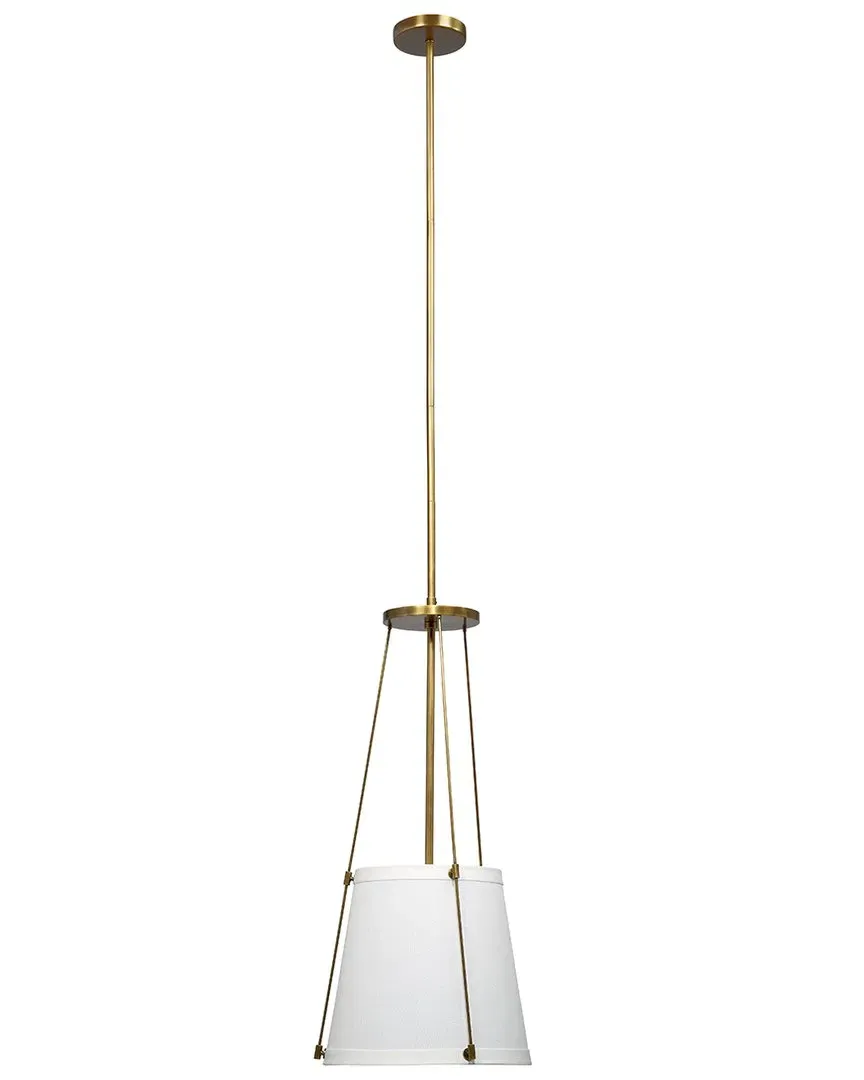 California Pendant Light - Gold, Linen