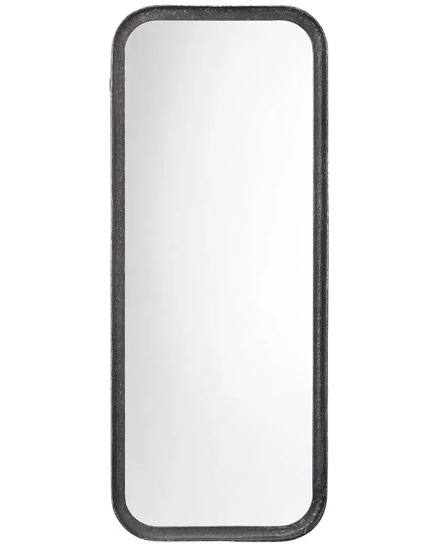 Capital Rectangle Wall Mirror - Black, Iron